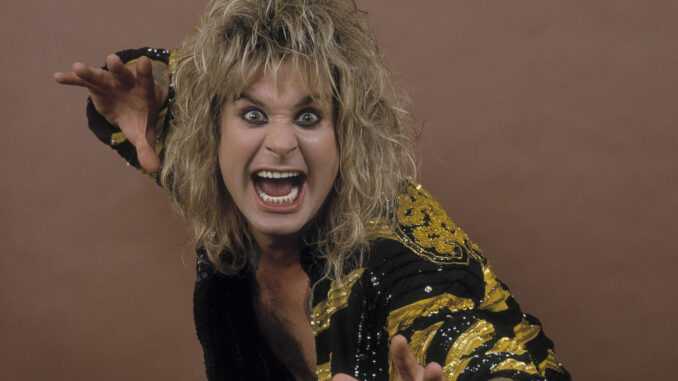 Portrait Of Ozzy Osbourne